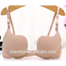 beautiful bra sexy bra design smooth seamless deep U hot open breast sexy